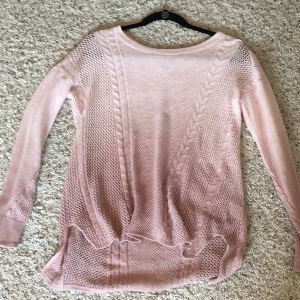 American Eagle Pink Ombré Sweater